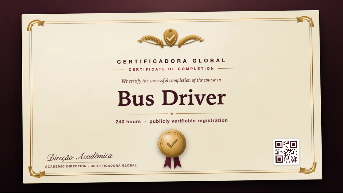 Cover of the Bus Driver course