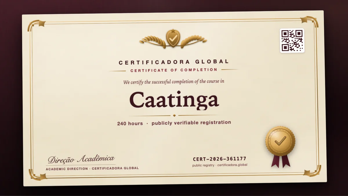 Cover of the Caatinga course