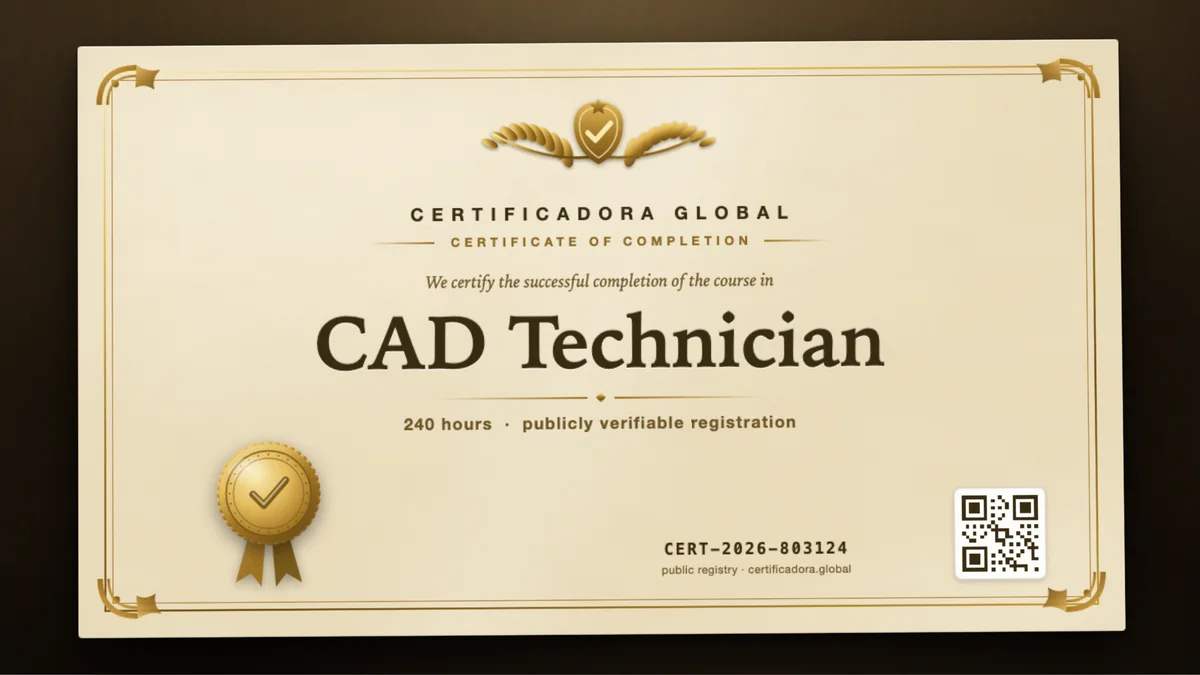 Cover of the CAD Technician course