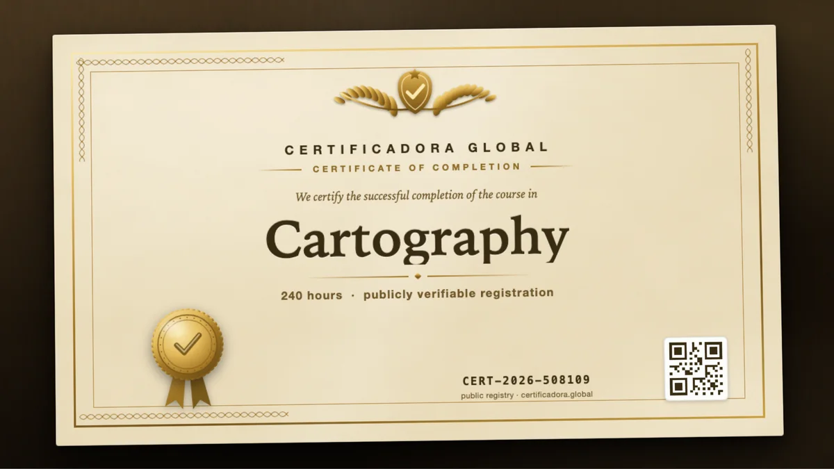 Cover of the Cartography course