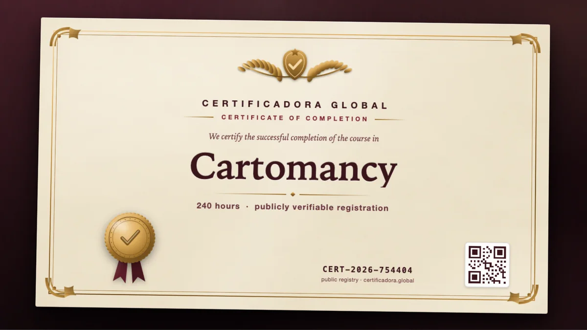 Cover of the Cartomancy course