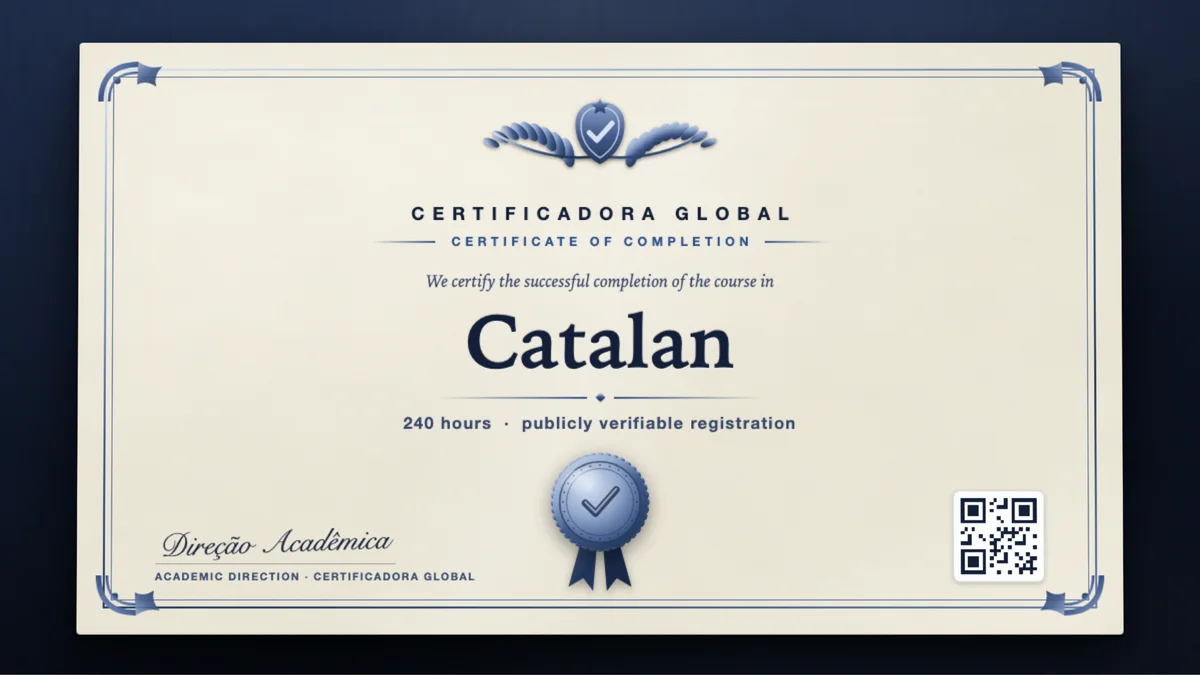 Cover of the Catalan course