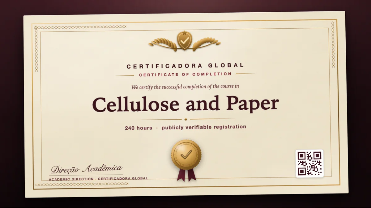 Cover of the Cellulose and Paper course