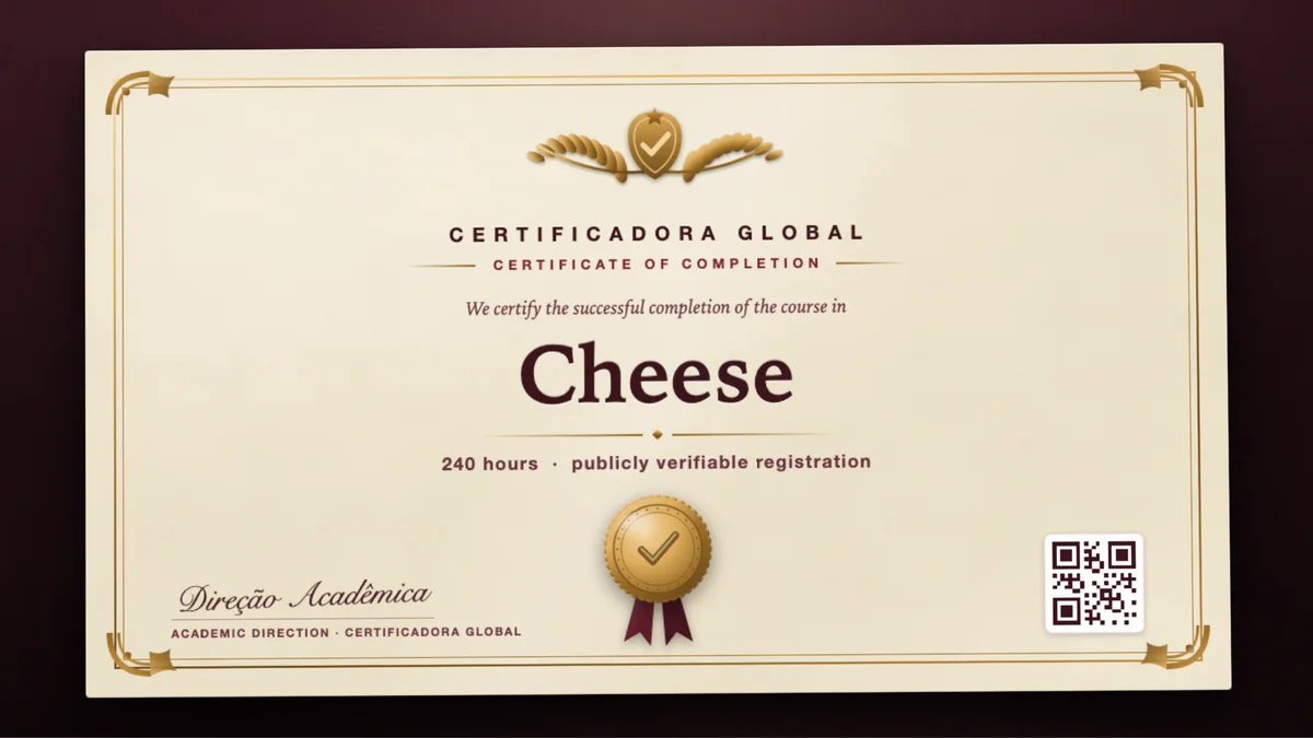 Cover of the Cheese course