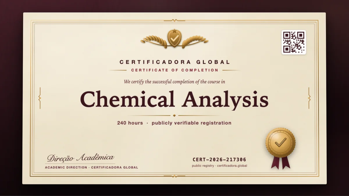 Cover of the Chemical Analysis course