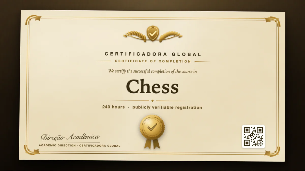 Cover of the Chess course