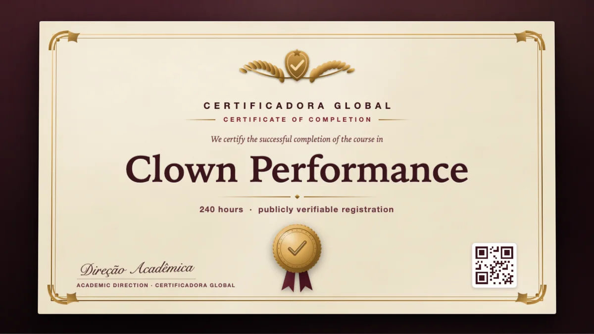 Cover of the Clown Performance course