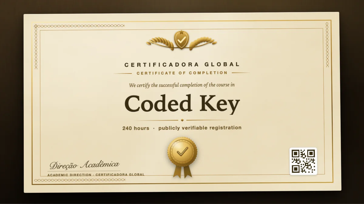 Cover of the Coded Key course