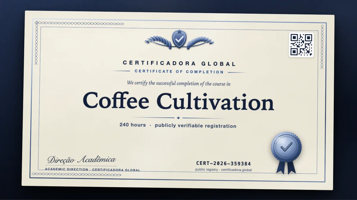 Cover of the Coffee Cultivation course