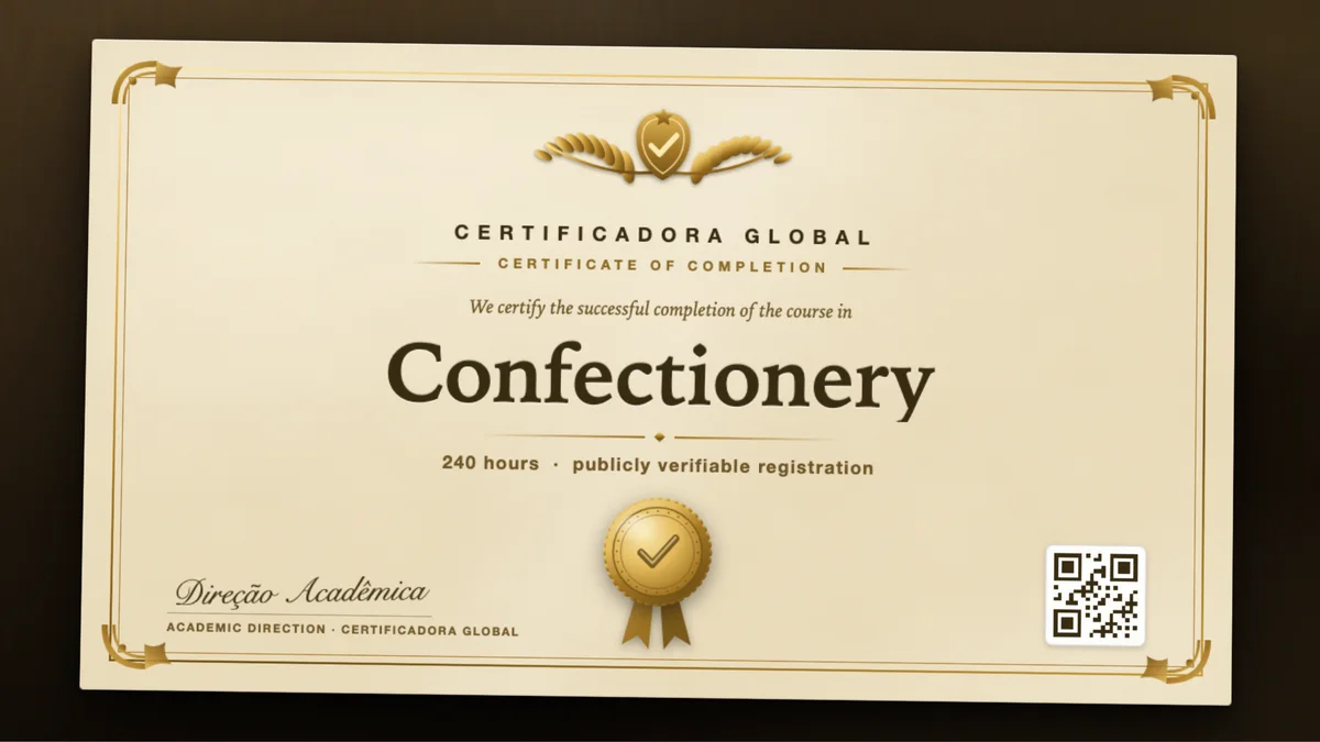 Cover of the Confectionery course
