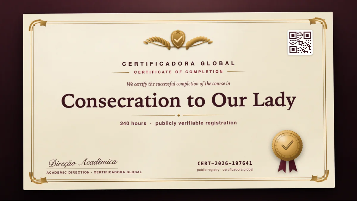 Cover of the Consecration to Our Lady course
