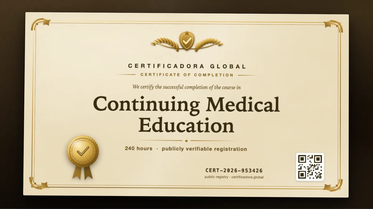 Cover of the Continuing Medical Education course