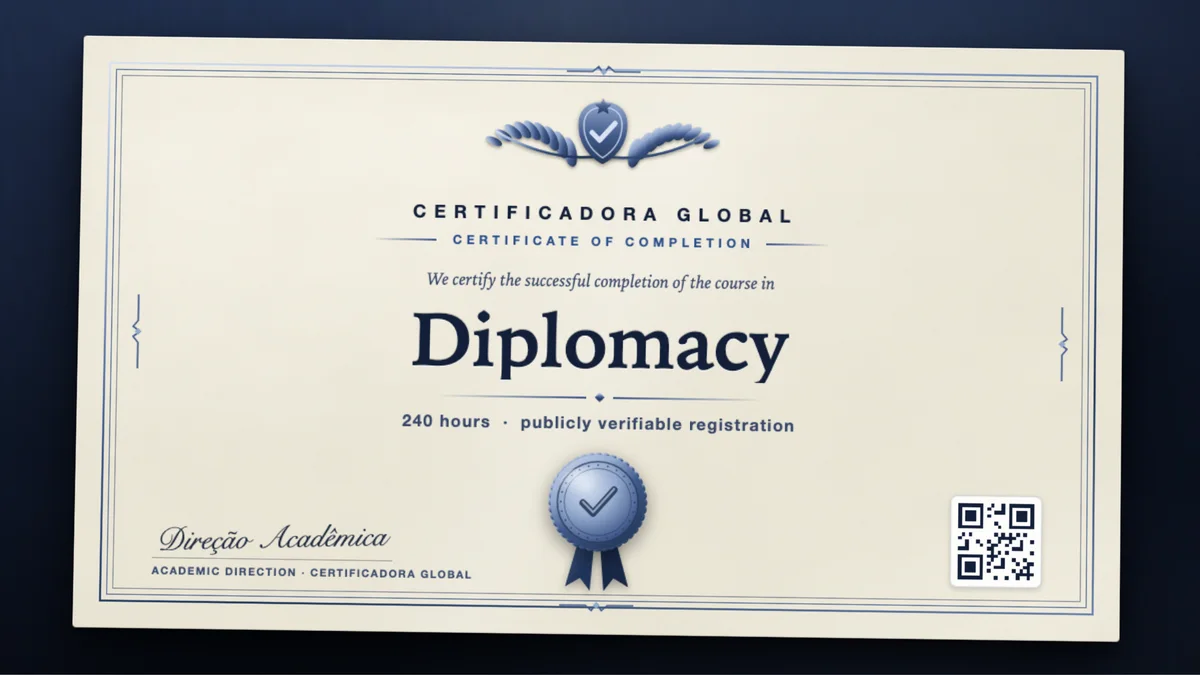 Cover of the Diplomacy course