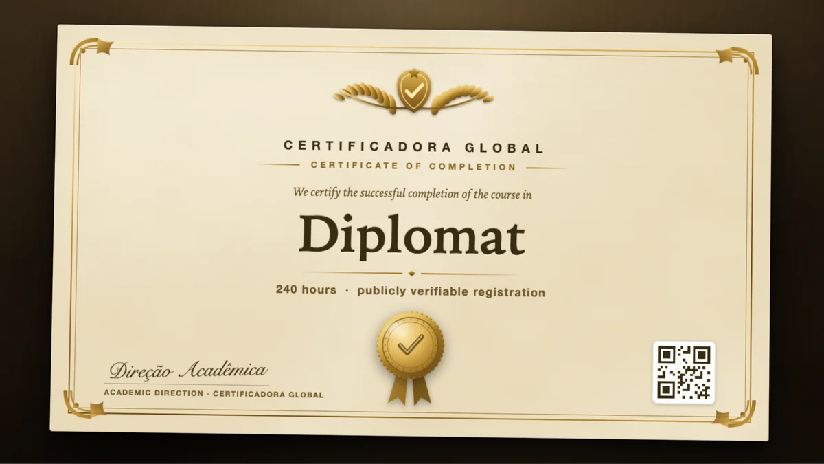 Cover of the Diplomat course