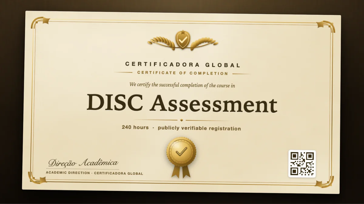 Cover of the DISC Assessment course