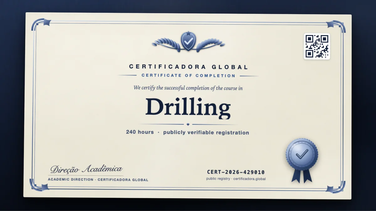 Cover of the Drilling course