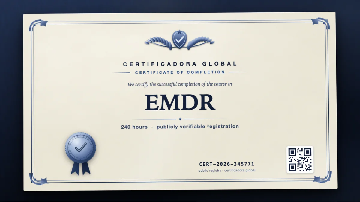 Cover of the EMDR course