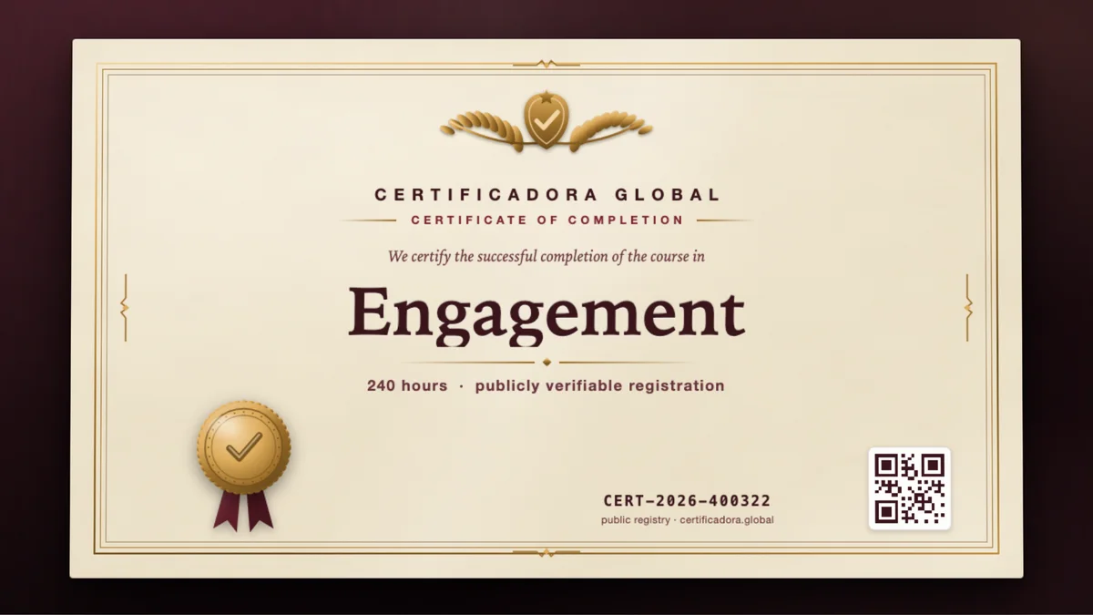 Cover of the Engagement course
