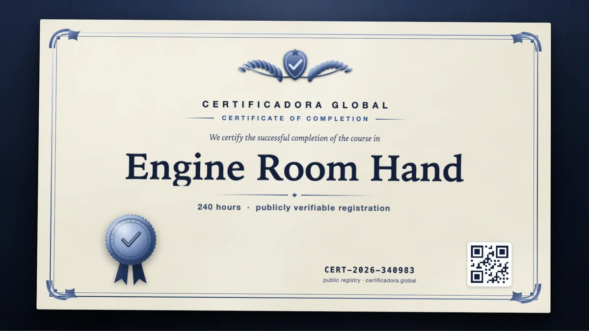 Cover of the Engine Room Hand course