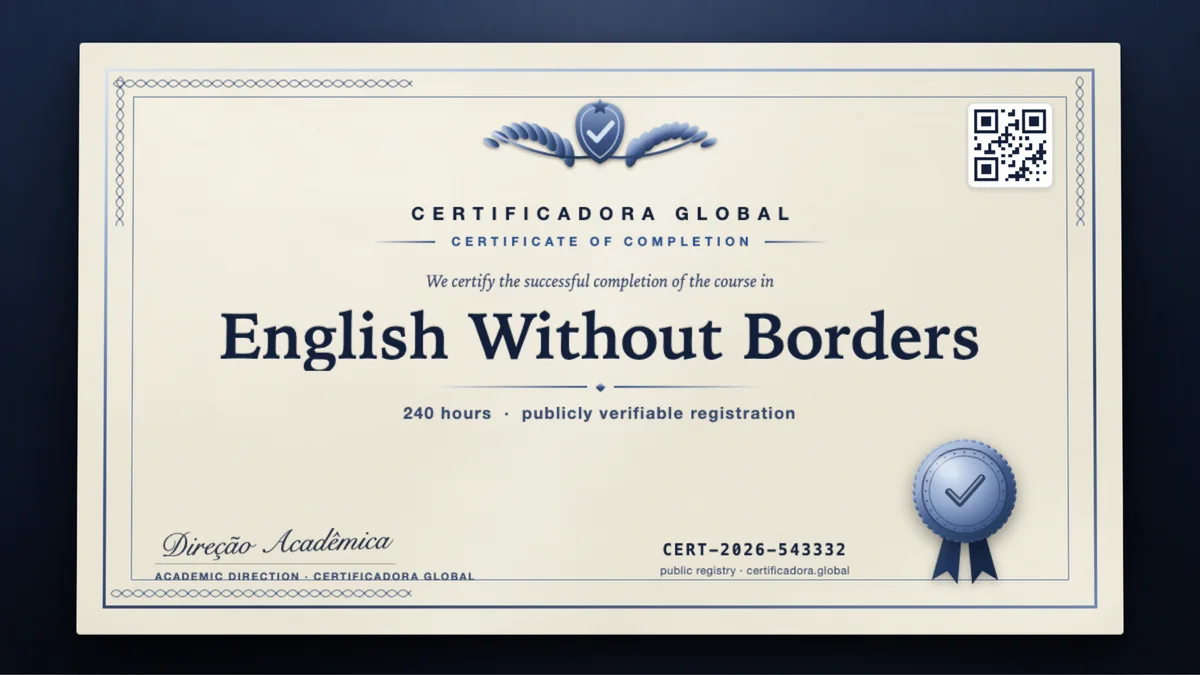 Cover of the English Without Borders course