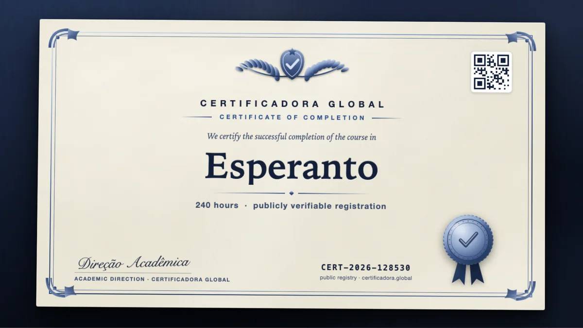 Cover of the Esperanto course