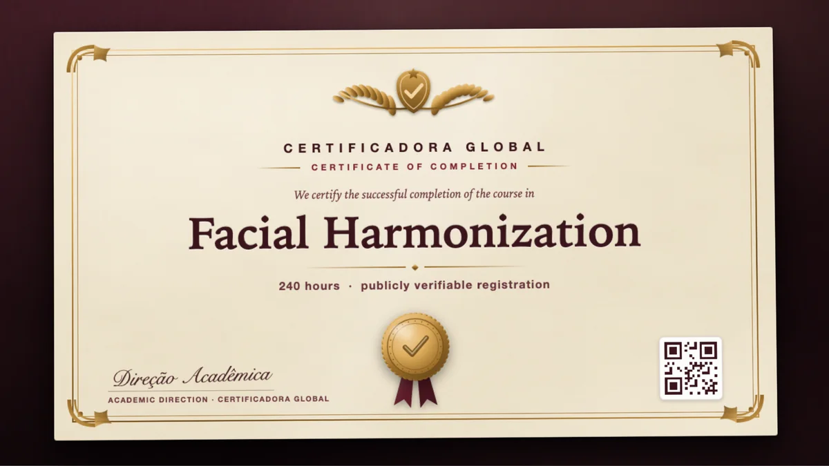 Cover of the Facial Harmonization course