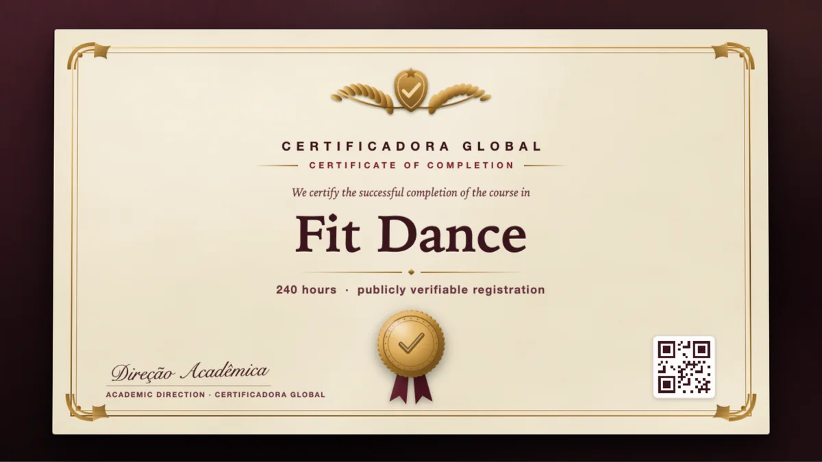 Cover of the Fit Dance course