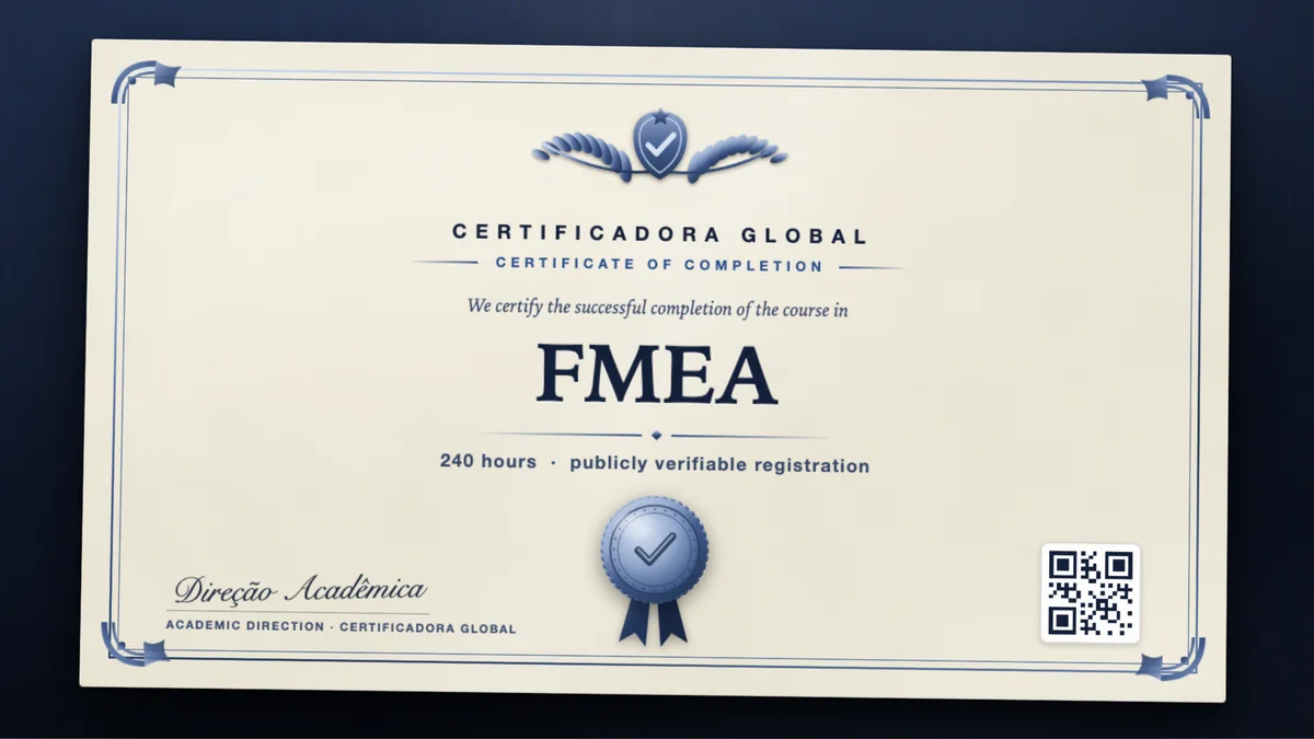 Cover of the FMEA course