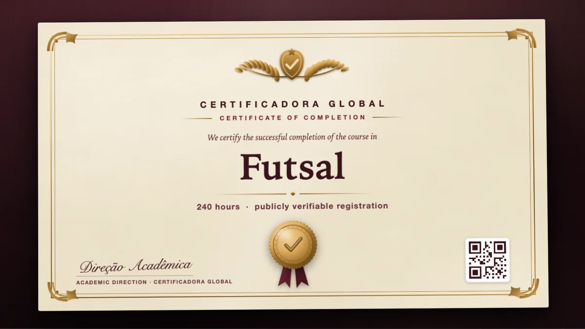 Cover of the Futsal course