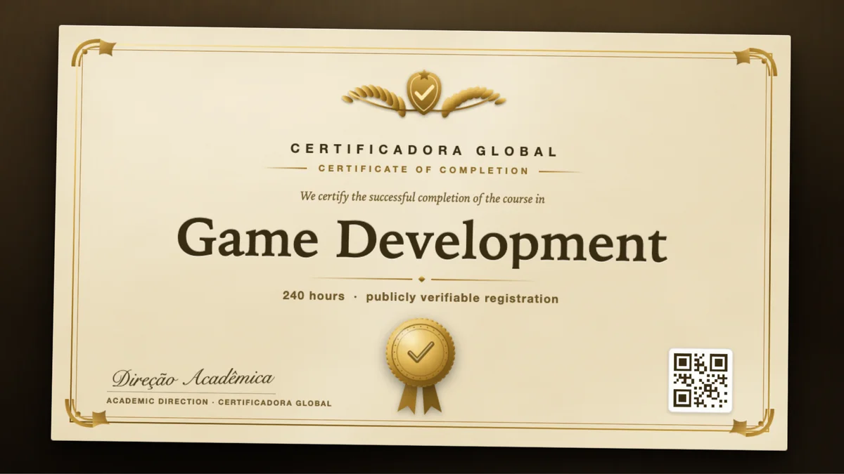 Cover of the Game Development course