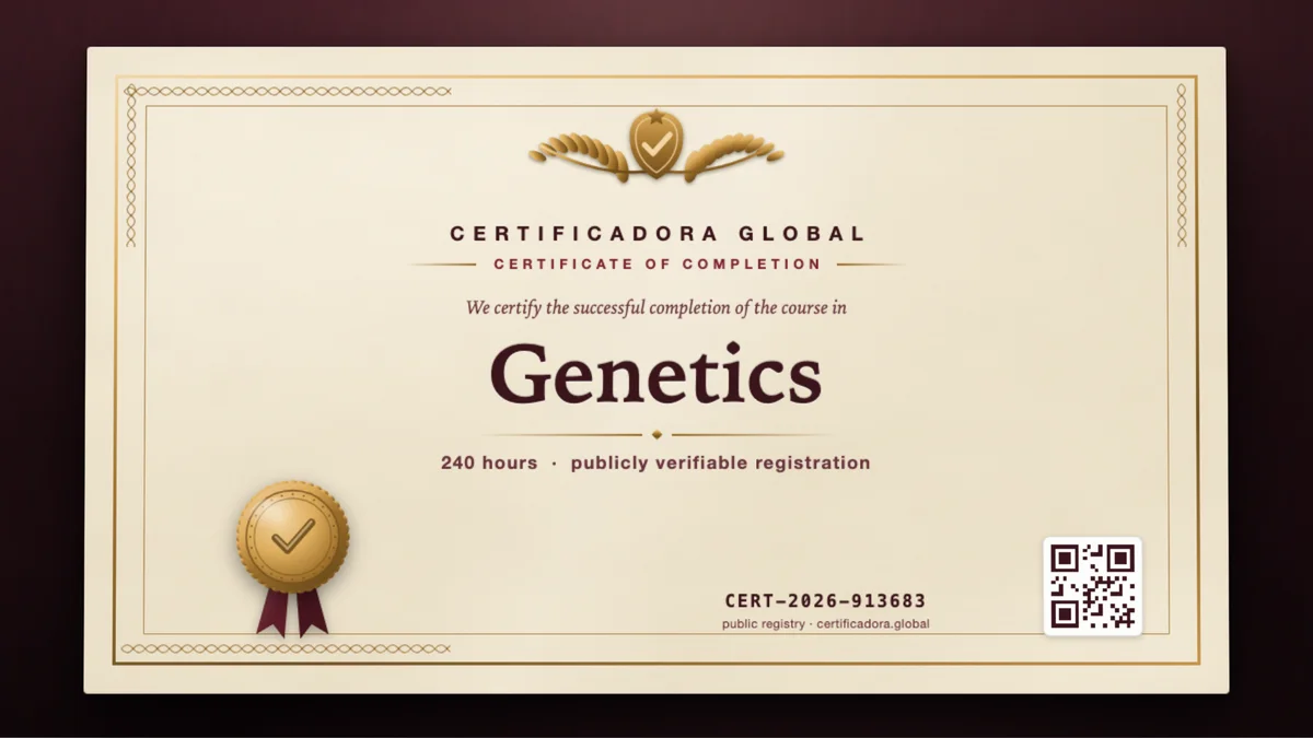Cover of the Genetics course