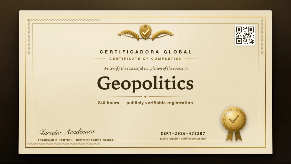 Cover of the Geopolitics course