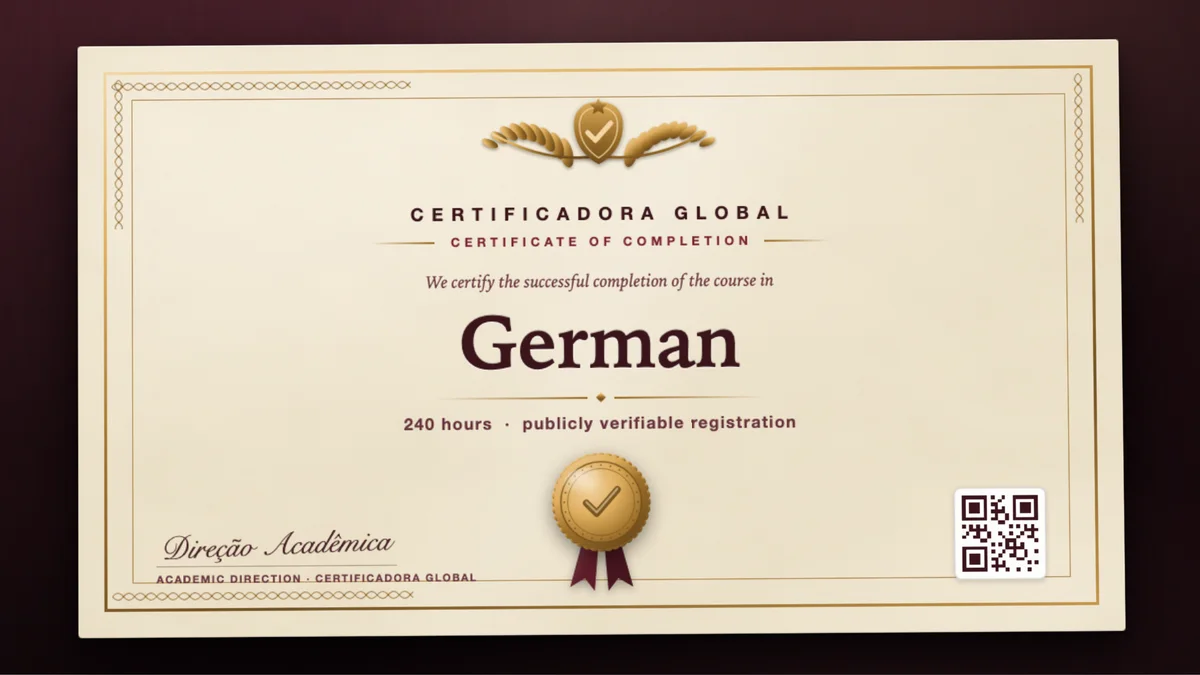 Cover of the German course