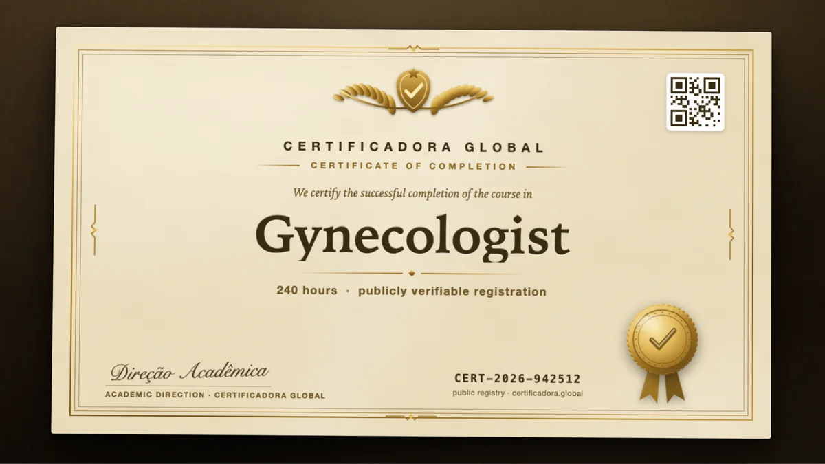 Cover of the Gynecologist course