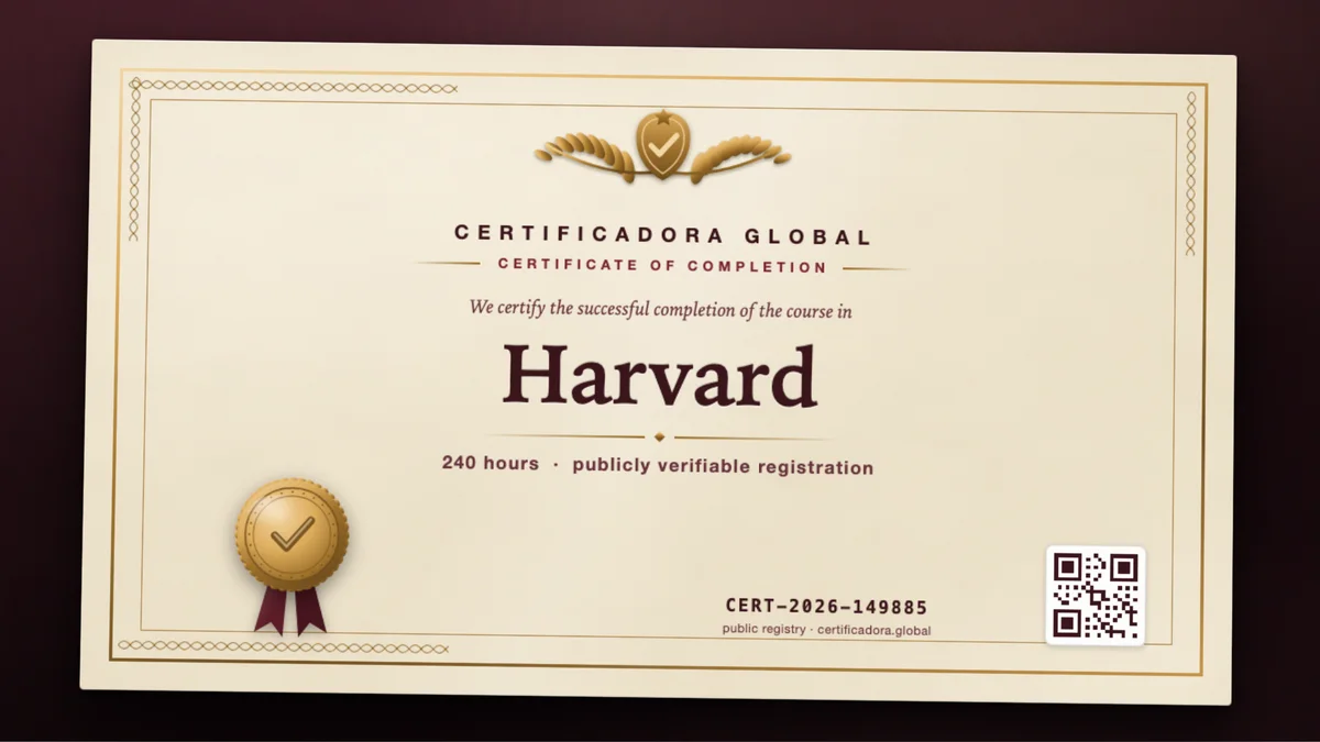 Cover of the Harvard course
