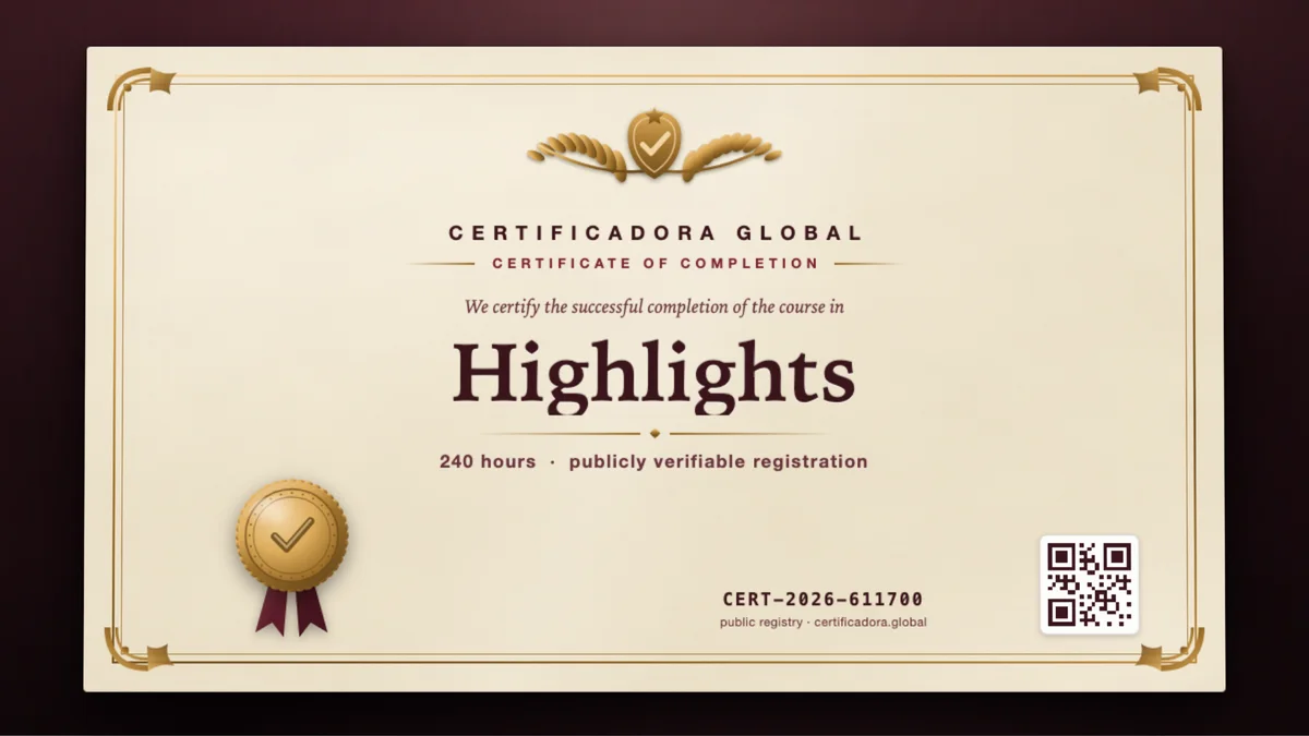 Cover of the Highlights course