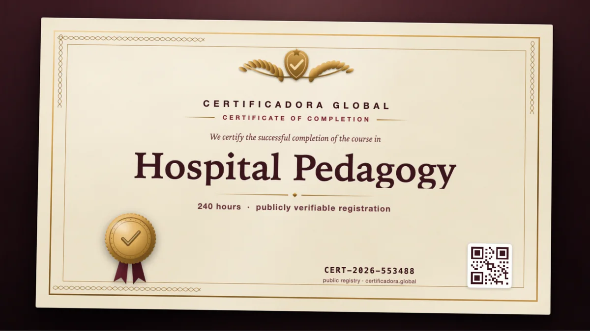 Cover of the Hospital Pedagogy course