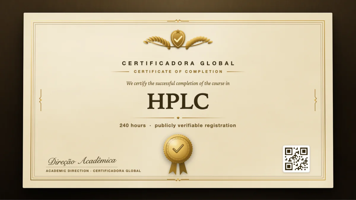 Cover of the HPLC course