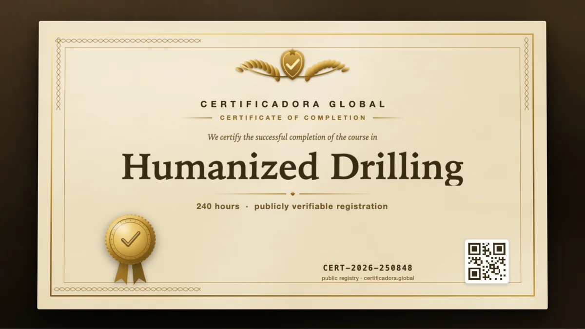 Cover of the Humanized Drilling course