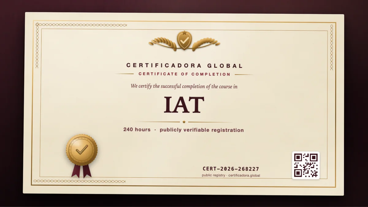 Cover of the IAT course