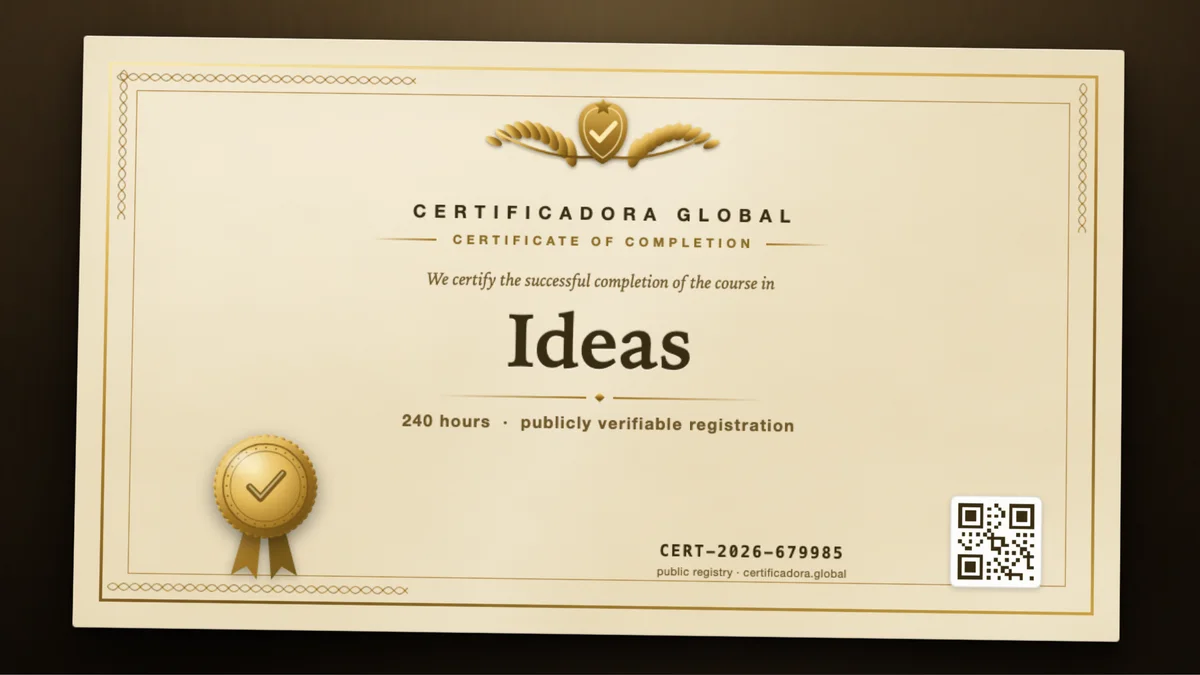 Cover of the Ideas course