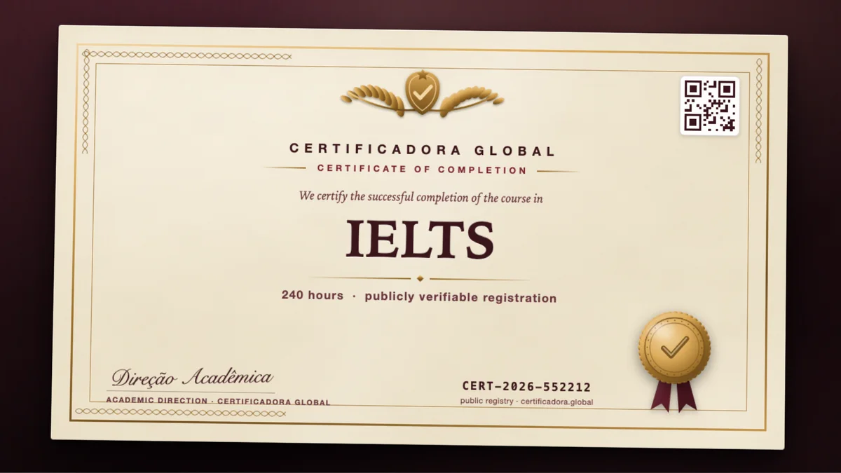 Cover of the IELTS course