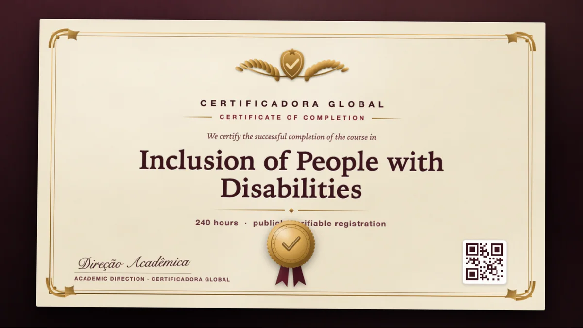Cover of the Inclusion of People with Disabilities course