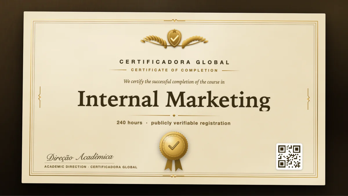 Cover of the Internal Marketing course
