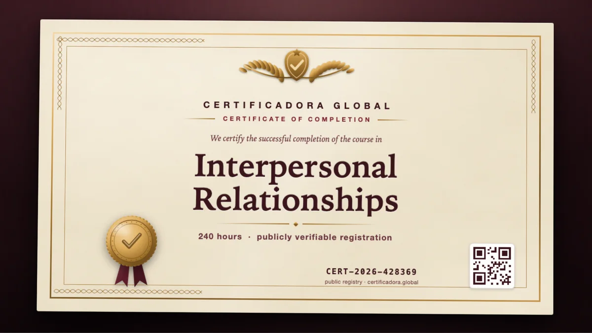 Cover of the Interpersonal Relationships course