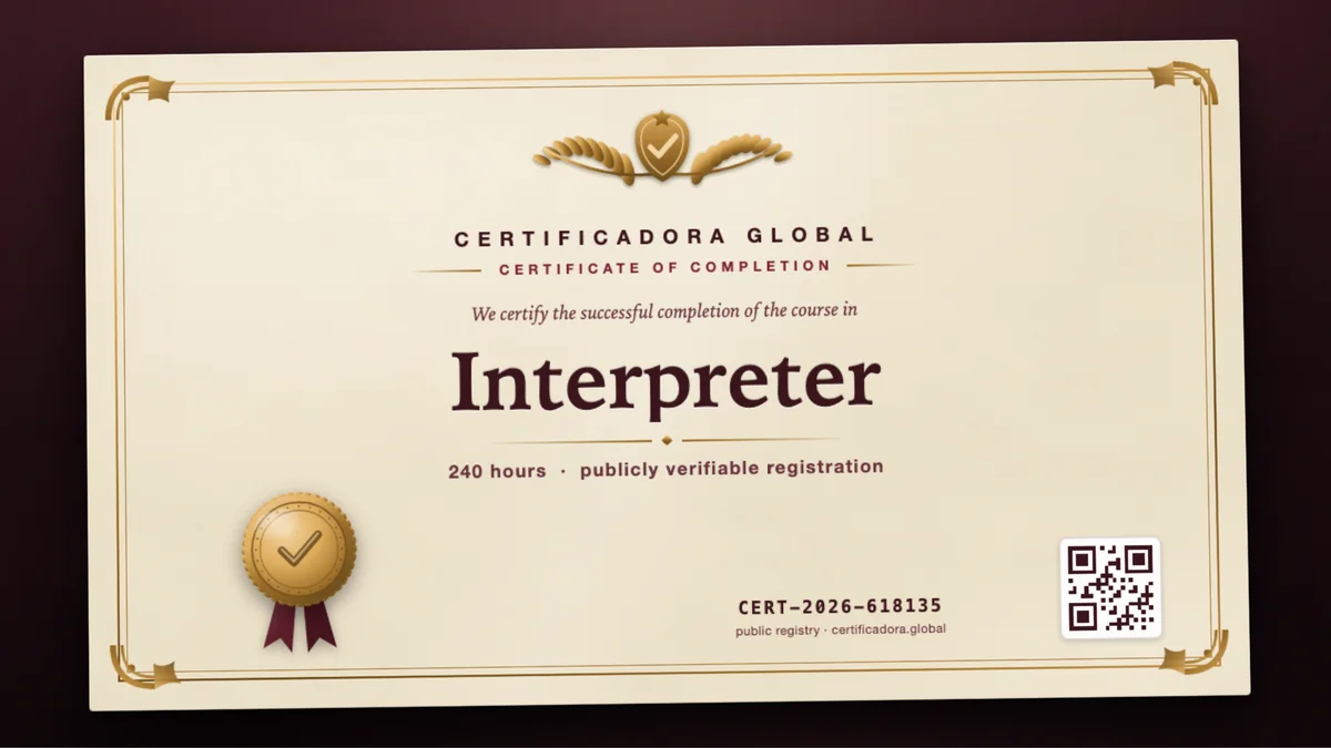 Cover of the Interpreter course