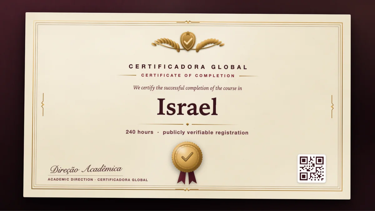 Cover of the Israel course