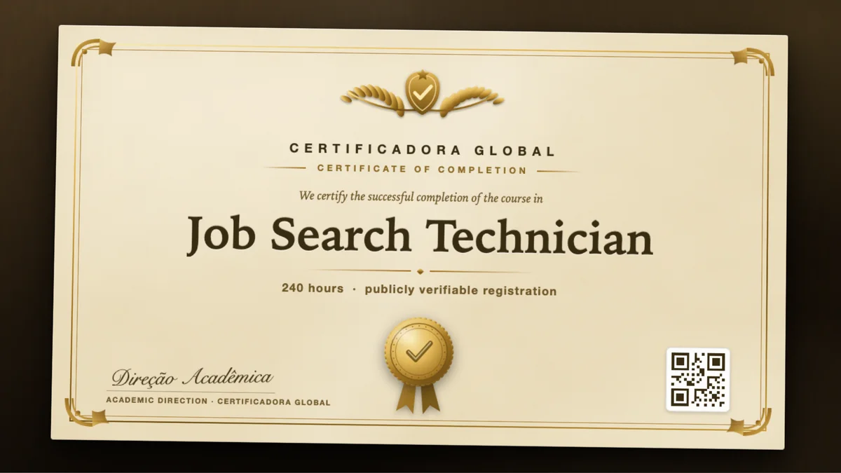 Cover of the Job Search Technician course