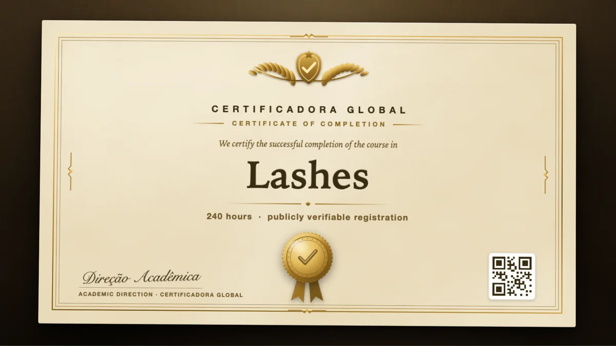 Cover of the Lashes course