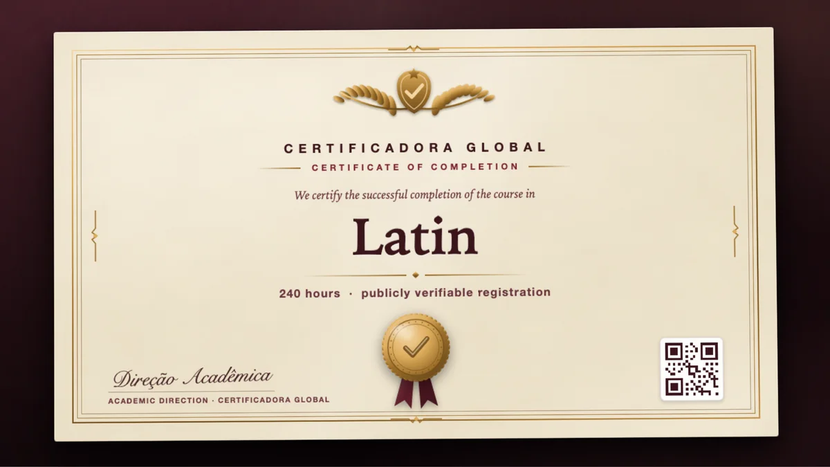 Cover of the Latin course